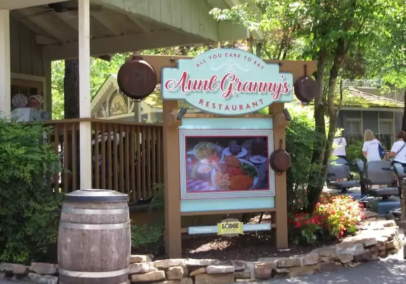 Aunt Granny's all you can eat restaurant in Pigeon Forge