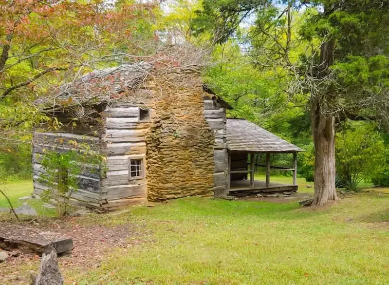 The Walker Sisters Cabin is one of the top hidden gems in Pigeon Forge and the Smoky Mountains