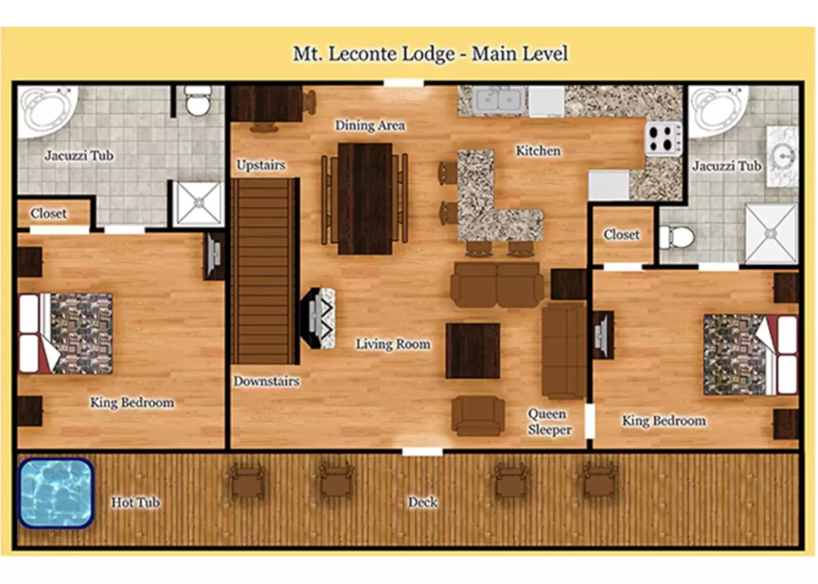 MOUNT LECONTE VIEW LODGE