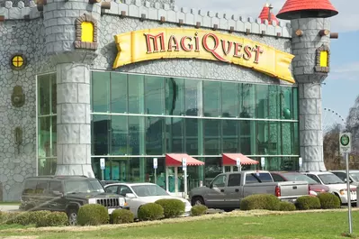 Magiquest builiding in Pigeon Forge