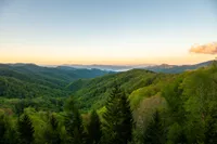 great smoky mountains national park is one of the top attractions in Gatlinburg with views